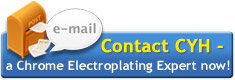 Contact CYH - a chromium plating on ABS plastic Expert now!
