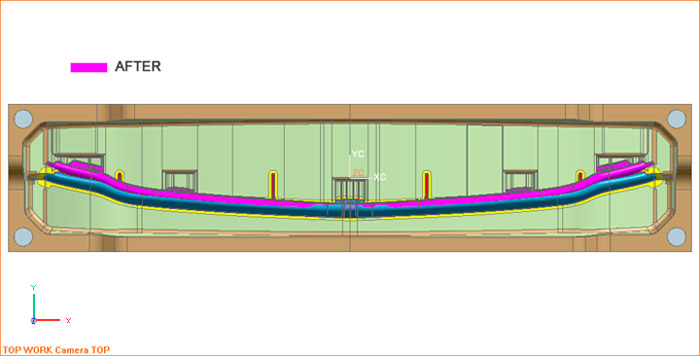 顧客向けフードガード改造(ビフォーアフター) - 電気メッキサービス