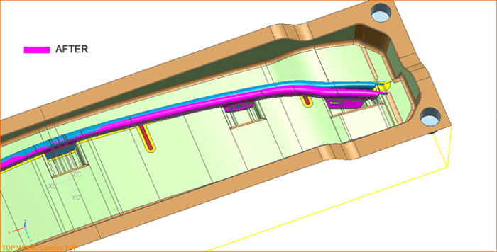 顧客向けフードガード改造(ビフォーアフター) - 電気メッキサービス